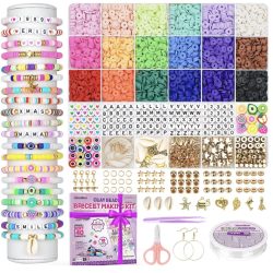 5200 Clay Beads Bracelet Making Kit